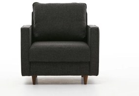 Sofá de 1 Lugar Eva – Antracite – 85x82x90 cm