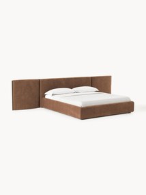 Upholstered Bed Otis with Foldable Headboard