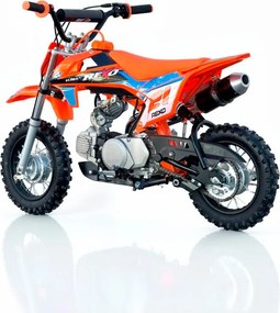 Mini Moto Infantil para crianças REXO K90A 90cc Semi-Automática 10/10" 4T Laranja