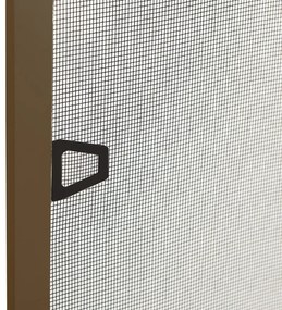 Tela anti-insetos para janela 100x120 cm castanho