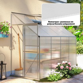 Conjunto 10 placas alveolares de policarbonato de 4 mm, resistentes aos raios UV, painel alveolar duplo para estufas, 120 x 60 cm, transparentes