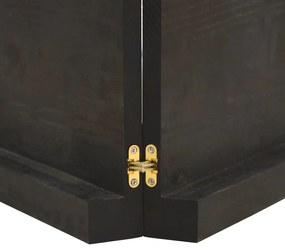 Bancada p/ WC 180x60x(2-6)cm madeira tratada maciça castanho