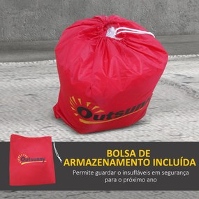 Presépio Insuflável de Natal Decoração Insuflável Natalícia com Luzes