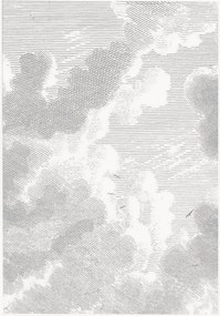 Papel de parede não tecido Engraved Clouds