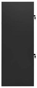 Armário para selas 53x53x140 cm aço antracite