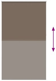 Persiana de enrolar 140x210 cm largura tecido 136,6cm poliéster