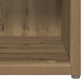 Conjunto de Estantes para TV 6 pcs Carvalho Artesanal