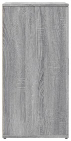 Aparadores 2 pcs 59x39x80 cm derivados madeira cinzento sonoma
