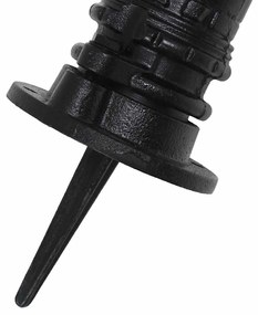 Bomba de água manual para jardim em ferro fundido