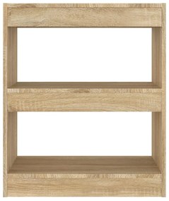 Estante/divisória 60x30x72 cm cor carvalho sonoma