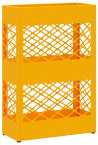 Suporte de Guarda-Chuva Amarelo Mostarda , 28x12x41 cm, Aço