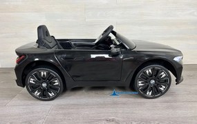 Carro elétrico para crianças BMW I4 12V 2.4G, Rodas borracha Preto