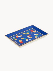 Tabuleiro decorativo com detalhes em ouro Full Dose