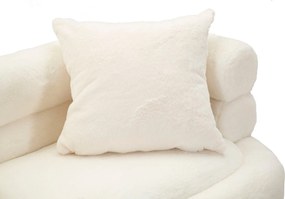 Sofá Glam Soffy Plus de 2 Lugares em Pelo Sintético – 133x68x69 cm – B