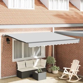 Toldo Manual Antracite 3,5 x 2,5 m Metal