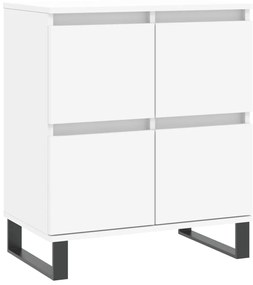 Aparadores 3 pcs madeira processada branco
