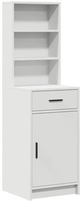 Conjunto de 3 Peças de Mesa de Maquiagem vidaXL em MDF Branco