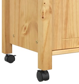 Carrinho de cozinha MONZA 84x40x90 cm madeira de pinho maciça