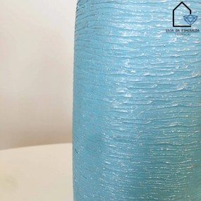 Jarra Azul Oceano | 11x11x30 CM