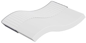 vidaXL Colchão de espuma médio suave 140x190 cm