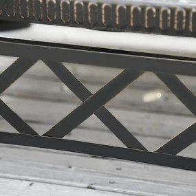 Braseira/Aquecedor de Exterior com Churrasqueira - Preto