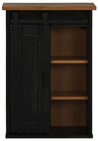 Armário suspenso HALDEN com porta de correr 49x22,5x70 cm Pinho