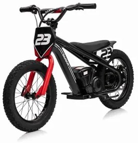 Bicicleta Eletrica Crianças 24V 250W Motor BAIGOR 23 PRO Preta