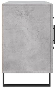 Aparador 100x36x60 cm derivados de madeira cinzento cimento