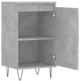 Aparadores 2 pcs 40x35x70 cm derivados de madeira cinza cimento