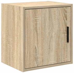 Armários de garagem 2pcs derivados de madeira carvalho sonoma