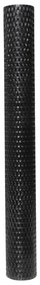 Tela de varanda 500x90 cm vime PE preto