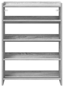 Sapateira 60x25x81 cm derivados de madeira cinzento sonoma