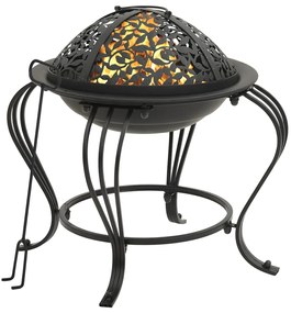 Braseira com atiçador 49 cm aço