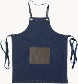 Avental com bolso em pele sintética Honoré