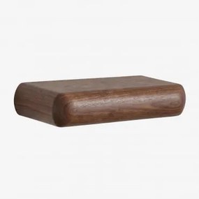 Consola De Parede Para Hall Em Madeira Carmen Castanho-acácia Escuro & ↔︎ 60 Cm - Sklum