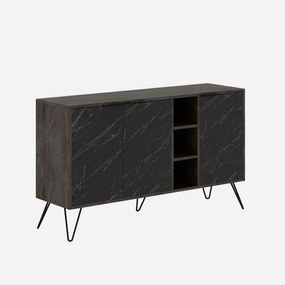 Console Clara – Castanho Escuro – 142 cm x 83 cm x 35,6 cm