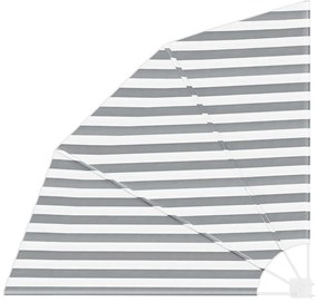 Tela de Privacidade para Varanda Manual Antracite e branco