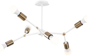 Candeeiro Chandelier Sparrow – Branco – 67 x 67 cm
