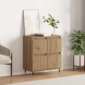 vidaXL Buffet Carvalho Artesanal 60 x 35 x 70 cm