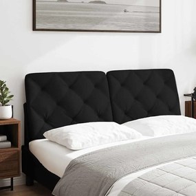 Almofadão de cabeceira 120 cm tecido preto