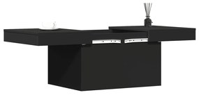 Mesa de centro 100x55x40 cm derivados de madeira preto