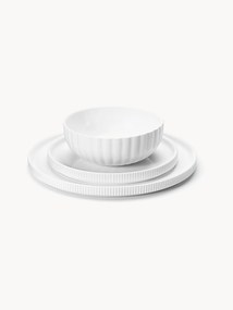 Conjunto de loiça em porcelana Bernadotte, 1 pessoa, 3 uni.