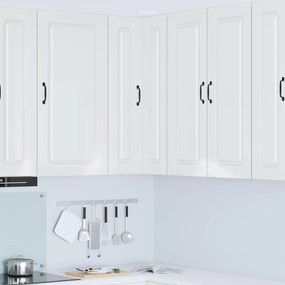 vidaXL Armário de Cozinha Kalmar Branco Brilhante 57 x 57 x 100 cm