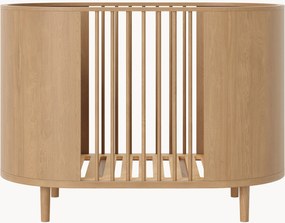 Berço regulável em altura artesanal Kai, 70 x 120 cm