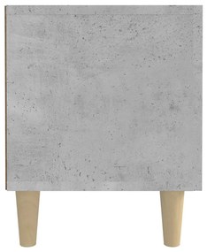 Móvel de TV 180x31,5x40 cm derivados de madeira cinza cimento