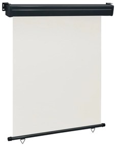 vidaXL Toldo lateral para varanda 145x250 cm cor creme