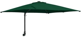 Guarda-sol de Jardim Verde 248.5 x 247.5 x 160 cm tecido