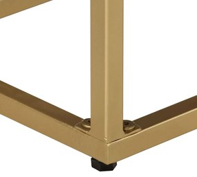Aparador 110x30x75cm madeira de mangueira maciça preto/ dourado