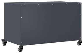 Móvel de TV 68x39x43,5 cm aço antracite