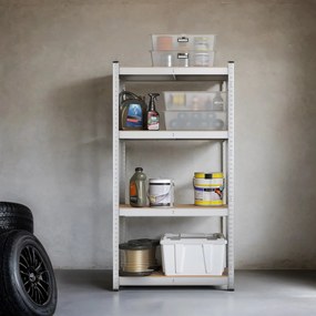 stante arrumação garagens, escritorios, arrumos 40 x 80 x 160 cm Prateado